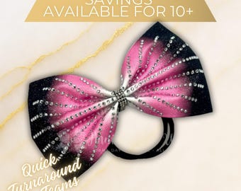 Custom Tailless Cheer Bow