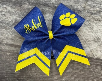 Glitter Cheer Bow