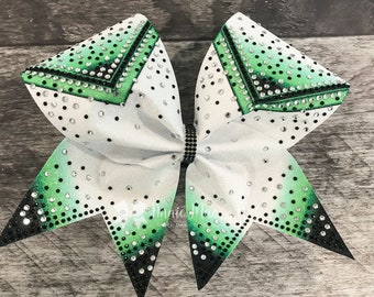 Rhinestone Cheer Bow