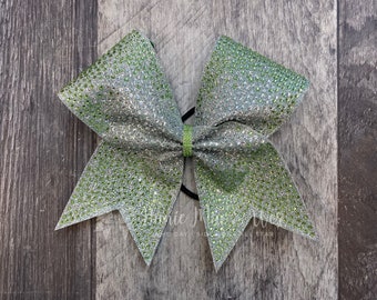 Competition Cheer Bow - Glitter and Rhinestone Bling Cheer Bow - Cheer bows - competition cheer bows - all star cheer bow - Mercer