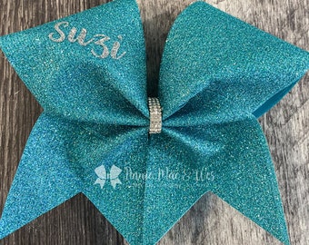 Cheer Bow -Glitter Cheer Bow your choice of colors
