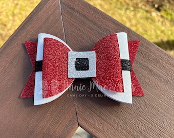 Christmas Bows - Competition Cheer Bows - Gymnastics Bows