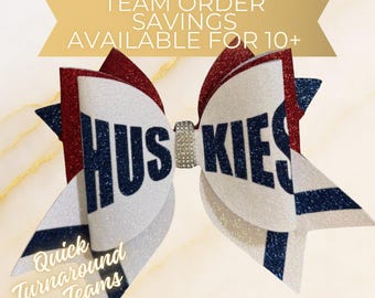 Custom Layered Cheer Bow