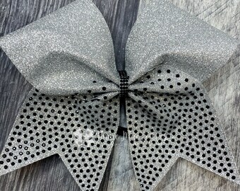 Cheer Bows - Glitter and Rhinestone Cheer Bow - Your choice of colors
