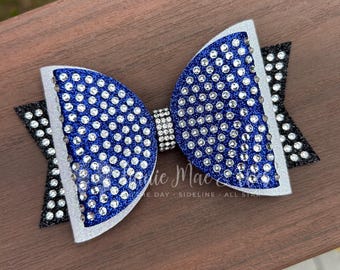 Set of 2 Competition Cheer Bows - Mini Dolly Bows - Perfect for Tiny Athletes or Pigtails!
