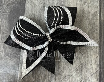 Cheer Bow -Glitter Cheer Bow your choice of colors