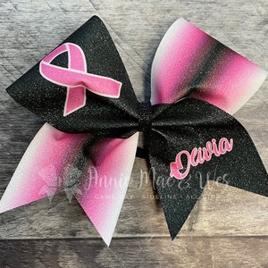 Breast Cancer Awareness Cheer Bows - Team Cheer Bows - Awareness Cheer Bows - Pink Cheer Bows - Pink Out Cheer Bows - Pink Cheer Bow