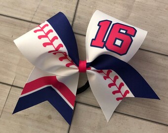 Softball bow - black and orange softball cheer bow - team cheer bow - team cheer bows - softball bows - orange and black bow