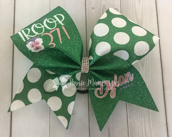 Troop bow - personalized troop bows