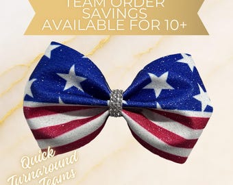Gymnastics Bow | Sparkle Hair Bow, Competition Practice