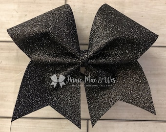 Full Glitter Cheer Bow - Full Glitter Cheer Bow - Glitter cheer Bow - Competition cheer bows