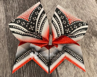 Custom Cheer Bow - Your choice of colors and finish