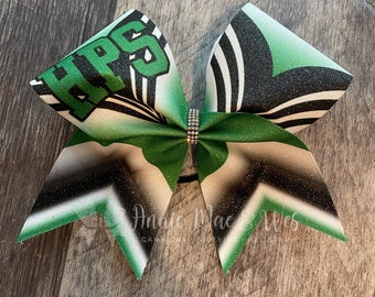 Glitter Cheer Bow - Your choice of colors