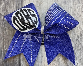 Cheer Bow -Glitter Cheer Bow your choice of colors