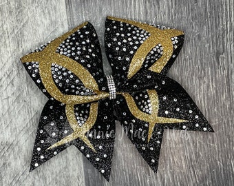 Cheer Bow -Glitter Cheer Bow your choice of colors