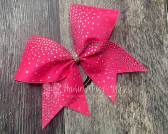 Cheer Bow with Rhinestones