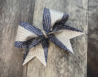 Cheer Bow - your choice of 2 glitter colors