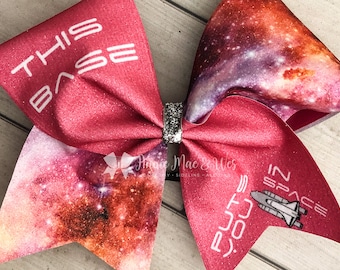 Stunt group cheer bow - base cheer bow - this base puts you in space