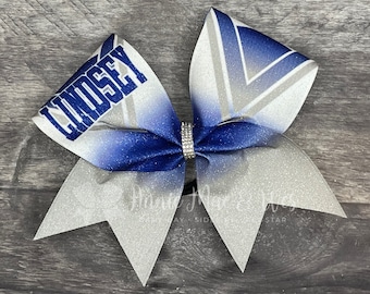 Competition Bow - Your choices of colors - glitter cheer bow
