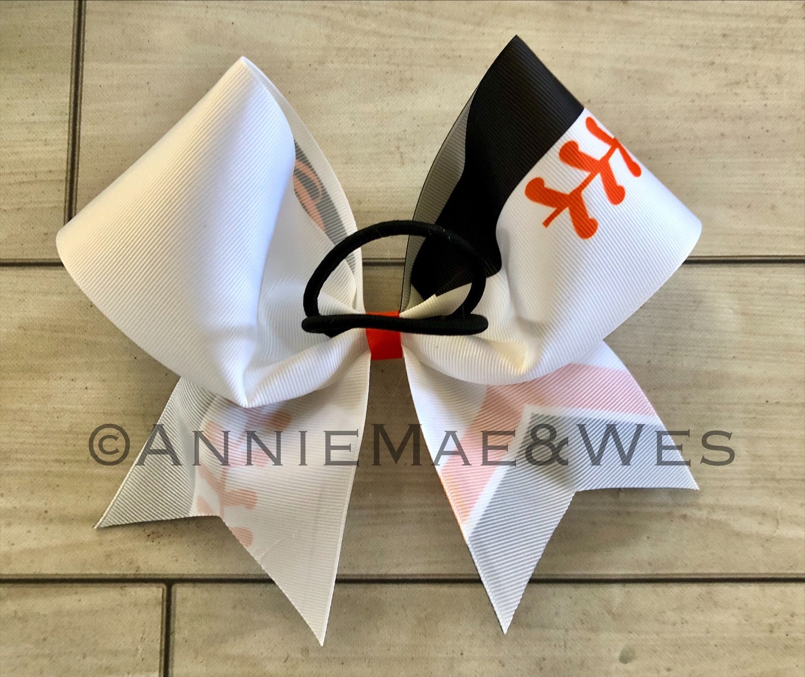 Augusta Sportswear 6701 Cheer Hair Bow - Columbia Blue