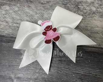 Christmas Cheer Bows - Gingerbread Cheer bow