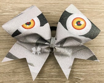 Halloween Cheer Bow - Mummy Cheer Bow