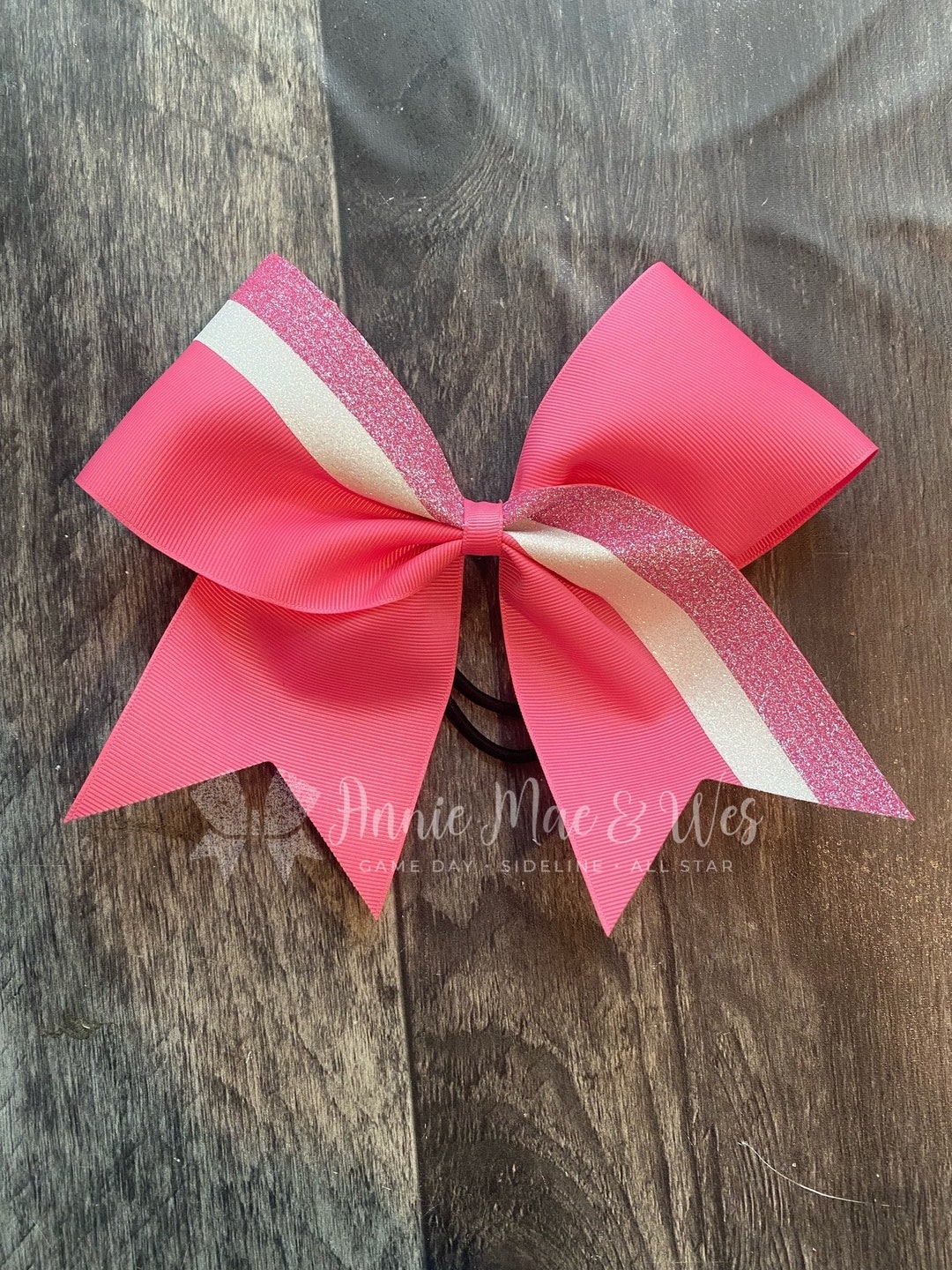 Pink Cheer Bows Etsy