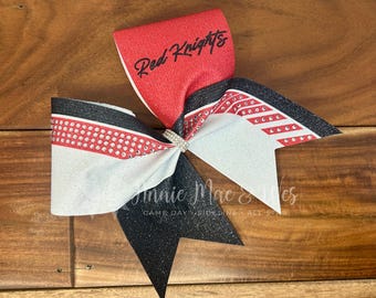 Cheer bows - Cheer Bow - Racing Stripe