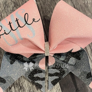 Monogram Cheer Bow  Three C's Tees and Accessories