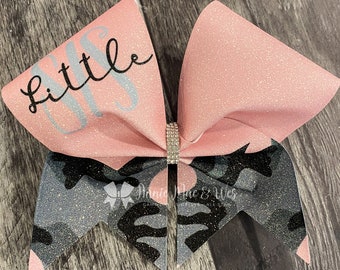 Big Sis Lil Sis Cheer Bow - Sister Cheer Bows - Cheer Bow - Cheer Bows
