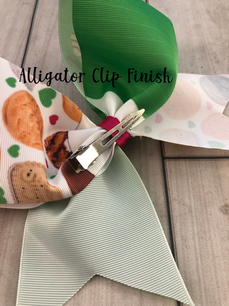 It's Cookie Season Cheer Bow Cookie Cheer Bow Cookie Etsy