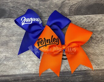 Custom Cheer Bow - Your choice of colors