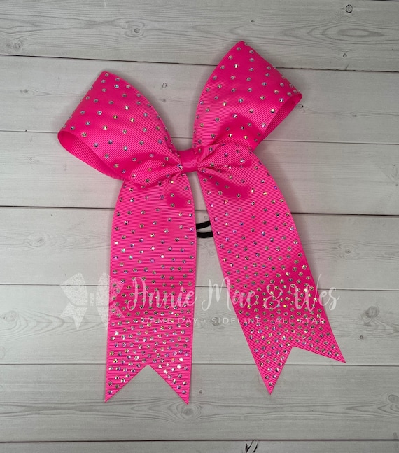 Nœud De Cheerleading Pailleté - 28 Couleurs Disponibles