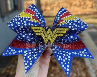 Custom Lightning Cheer bows