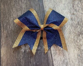 Cheer Bow - Your choice of 2 glitter colors