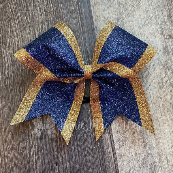 Cheer Bow - Your choice of 2 glitter colors