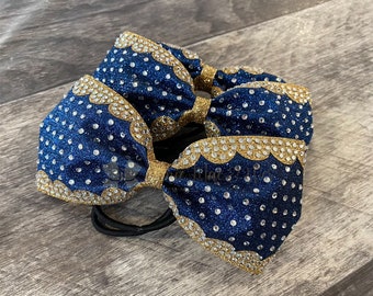 Scallop Tailless Competition Cheer Bow