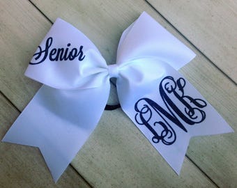 Senior cheer Bows - Team Cheer Bows - Captain Cheer Bow