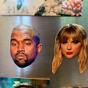 Taylor Swift y Kanye West Magnets