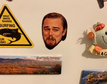 Laughing Leo Meme Magnet