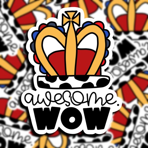 King Hamilton Inspired Vinyl Sticker Etsy