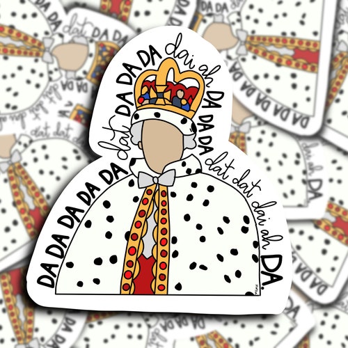 King Hamilton Inspired Vinyl Sticker Etsy