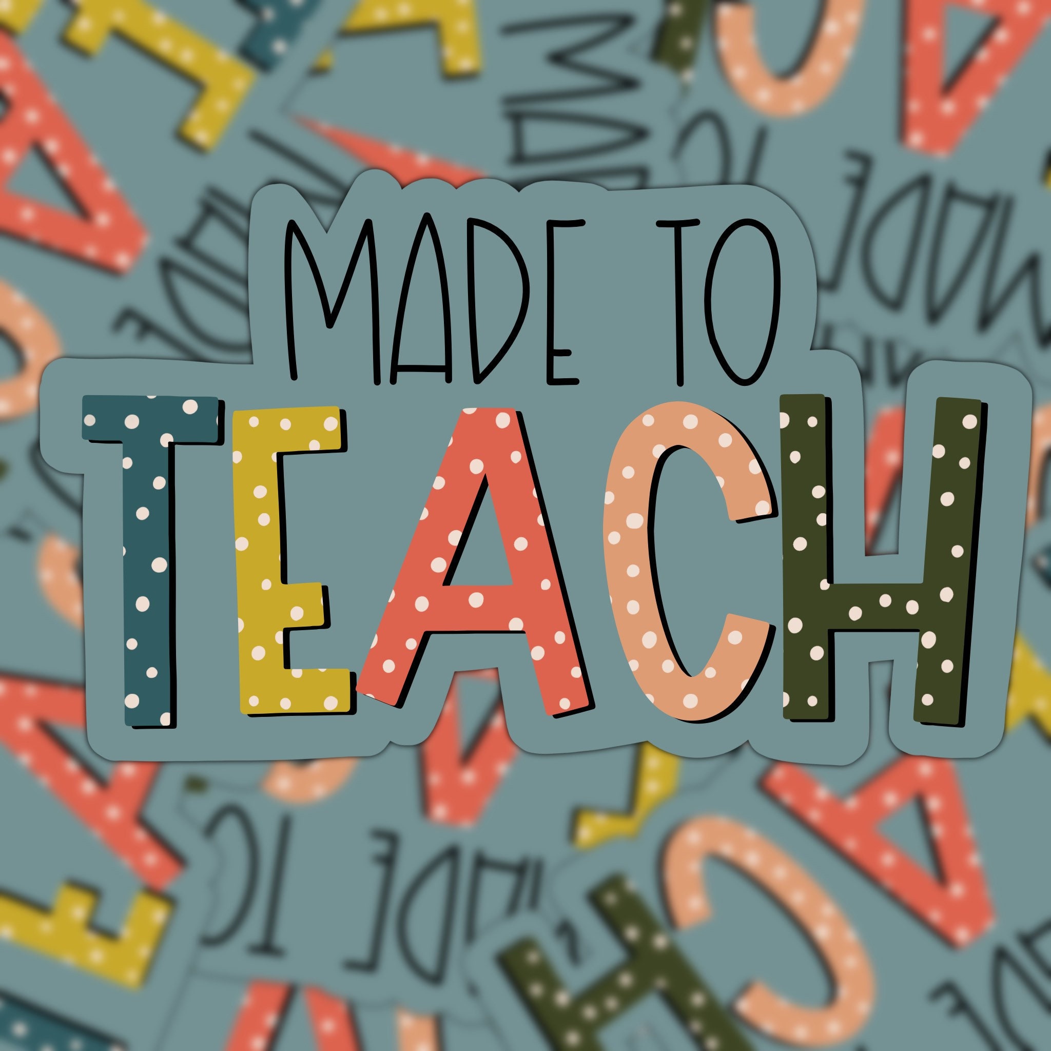 Hergestellt um Vinyl-Aufkleber zu lehren | Etsy