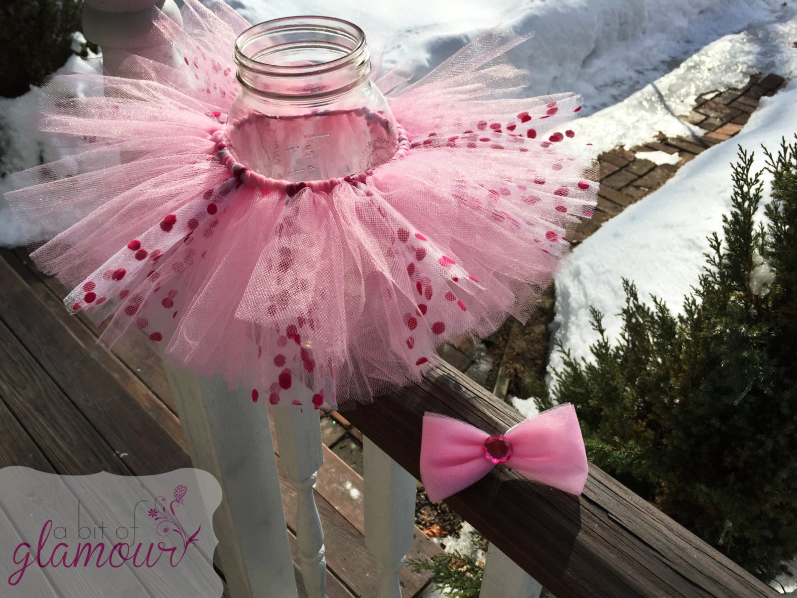 Pink Polka Dot Tutu
