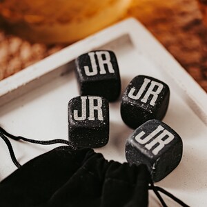 Personalized Whiskey Stones, Groomsmen Gifts, Custom Whiskey Rocks Set, Engraved Whiskey Stone, Wedding Gifts, Valentine&#39;s Day Gift for Men