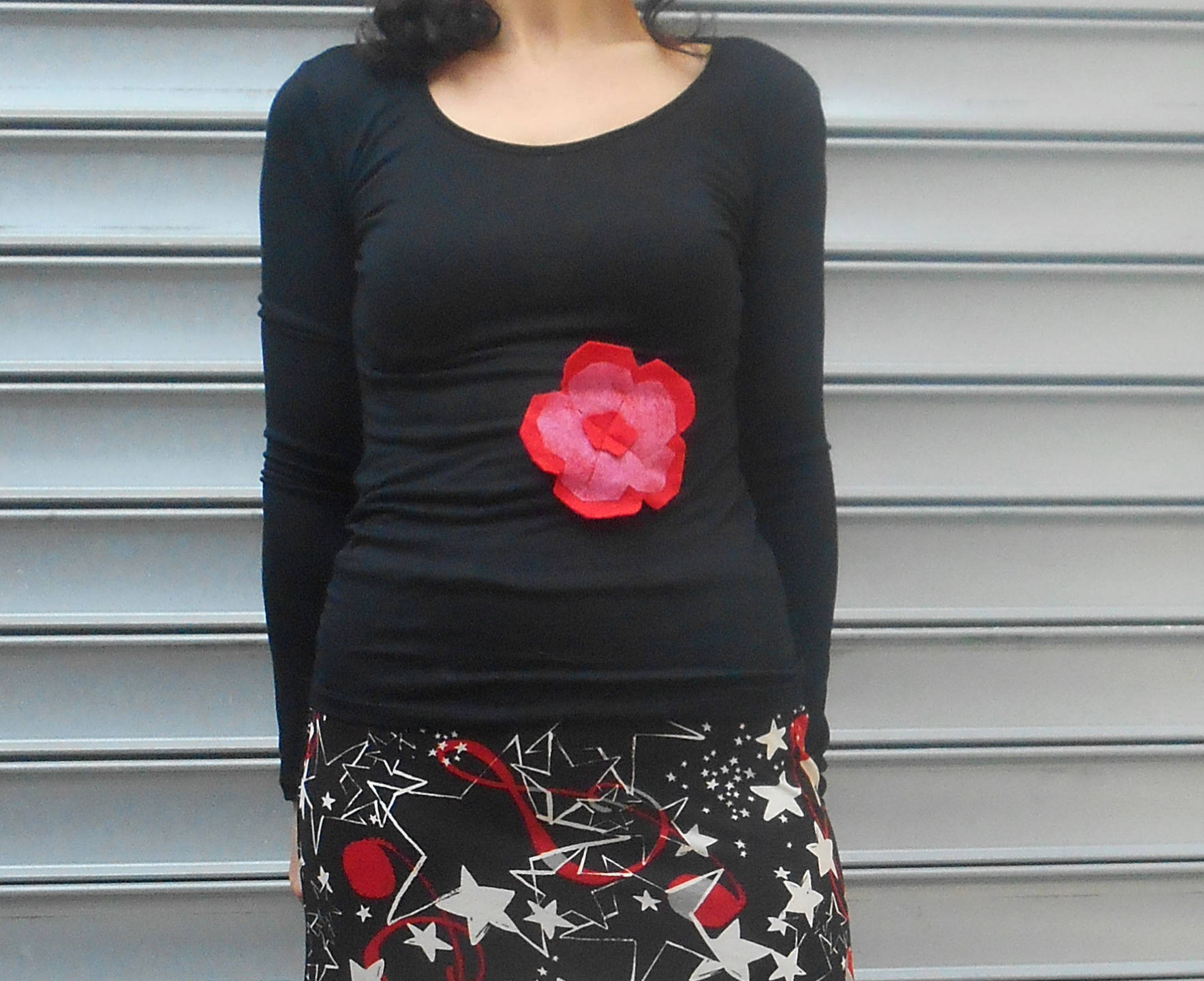 new collection pull manches longues noir fleur new manches collection pull manches new longues noir fleur aab9eb