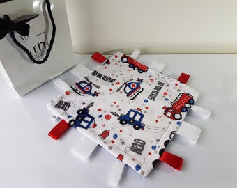 To The Rescue - Plush Trendy Taggie Blanket