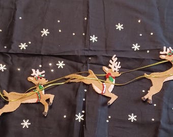 Santa's Christmas Journey - Garland