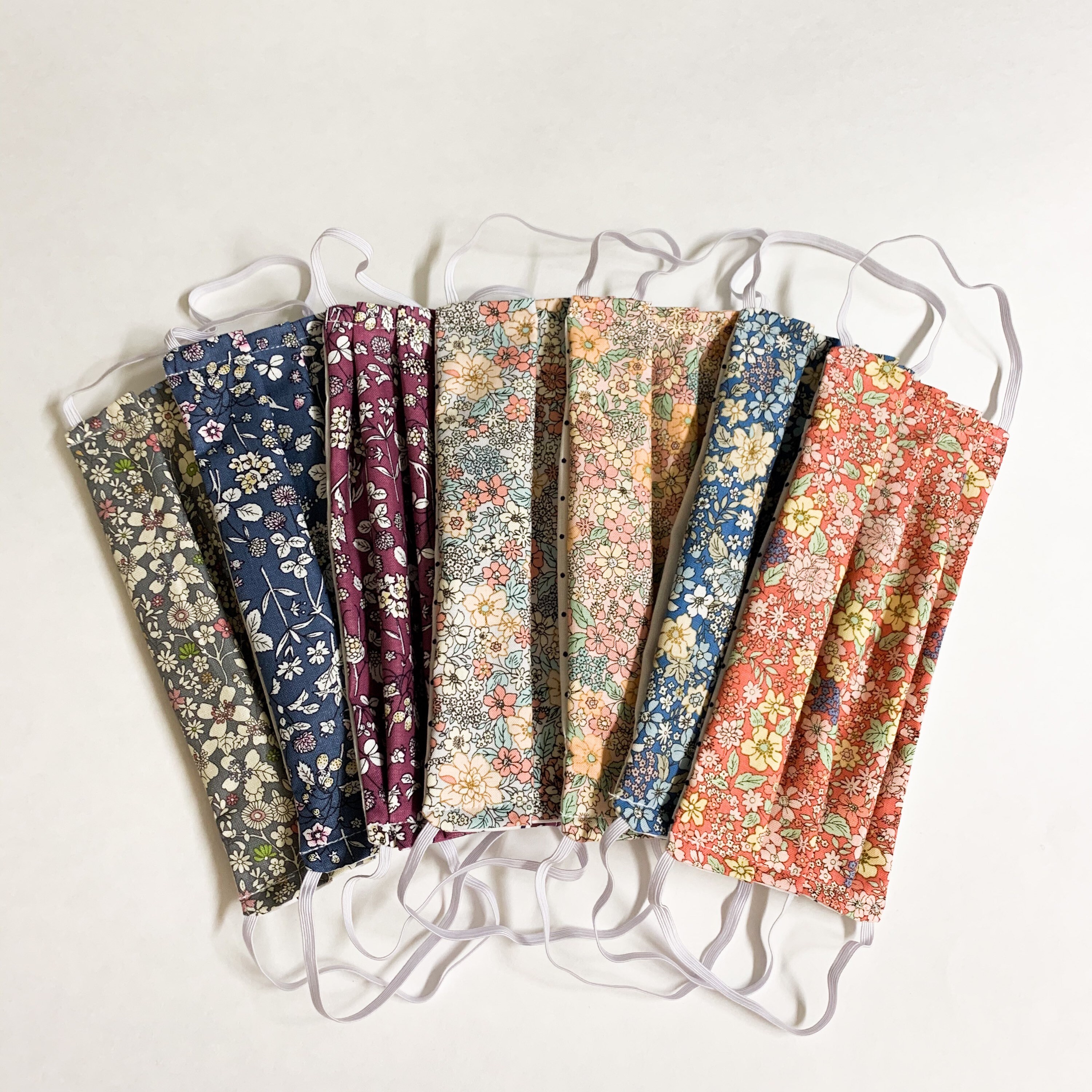 Handmade  Reusable  Beautiful Floral Face Mask  Adult Size, Mask that…