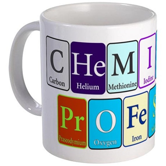 Tea Periodic Element Mug Name Coffee Surname CONNOR Family